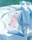 “Chase the Sun” Relaxed Hoodie in Sky Blue