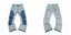 Gallery Dept Blue Multi‑Color Patchwork Jeans