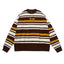 Drew Contrast-Stripe Smiley Graphic Oversized Knit Sweater