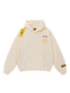 Drew Cream Smiley Graphic Relaxed-Fit Fleece Hoodie