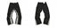 Gallery Dept Side‑Stripe Spliced Black Jeans