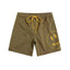 Drew House Smiley Face Swim Shorts, Olive