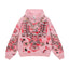 Foreign Trade Fashion Vale Retro Printed Coat High Street Trendy Casual Hip Hop Fashion Men's and Women's Hooded Cardigan Sweatshirt (4)