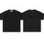 ESSENTIALS Short sleeved T-shirt European and American High Street FOG Double Line Men's and Women's American Trendy Brand Pure Cotton Round Neck Loose Set (7)