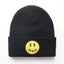 Drew House Smiley Face Knit Beanie, Black