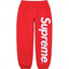 SUPREME Trendy SWEATPANTS Street Street Trendy Men's Loose Velvet Waist Pants Leg Tight Sports Pants Casual (8)