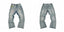 Gallery Dept Paint Splatter Distressed Jeans