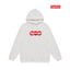 Cross border high version trendy brand Supreme letter printed hooded sweatshirt jacket, classic BOX looped hoodie for men and women (20)