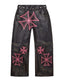 Vale Forever Croxxx Leather Pants — Bubblegum (Black / Pink)