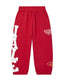 Vale Forever Lego Sweatpants — Cherry Red