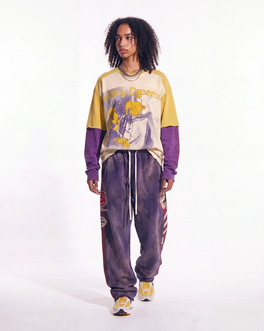 Vale Forever Varsity Sweats — Navy