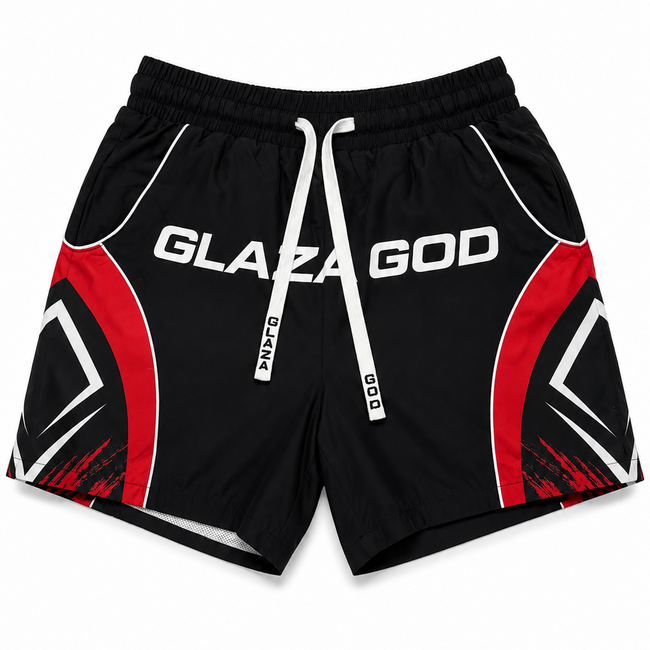 GLAZA GOD Short Waterproof Premium -RED 4 Hover Image