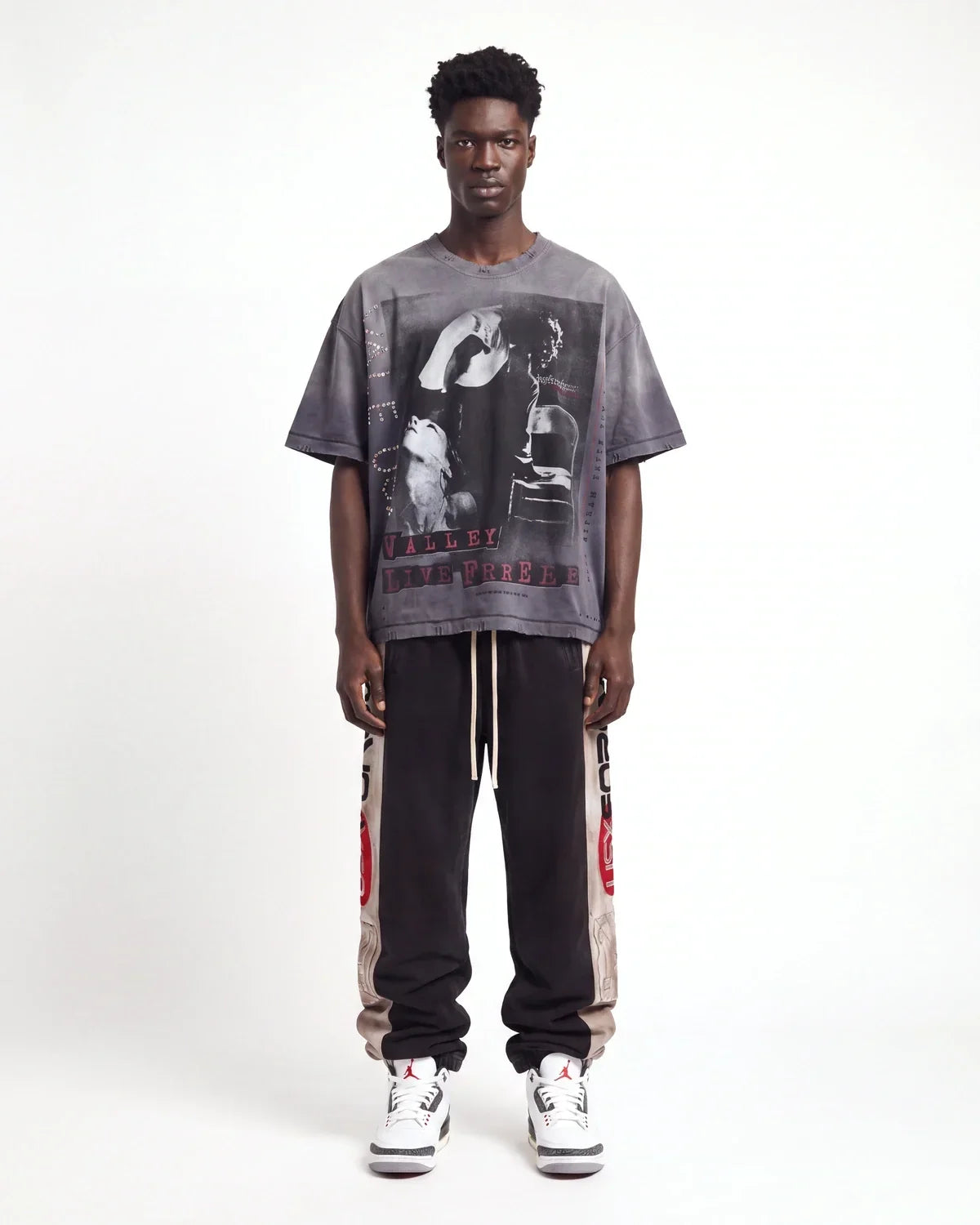 Vale Forever Vale Star Sweatpants — Black / Sand