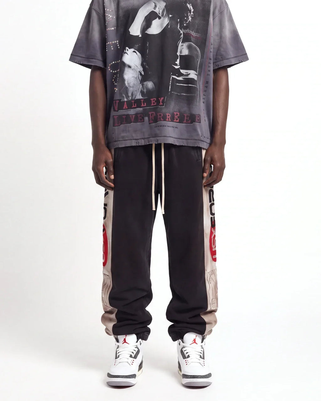 Vale Forever Vale Star Sweatpants — Black / Sand