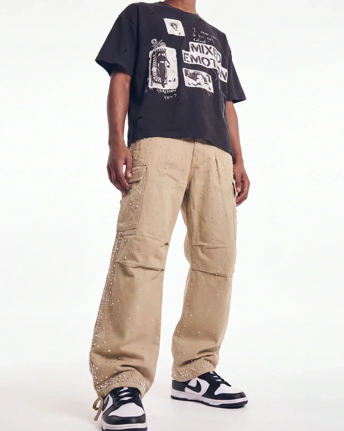 Vale Forever Creamsicle Cargo Pants — Cream