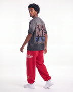 Vale Forever Lego Sweatpants — Cherry Red