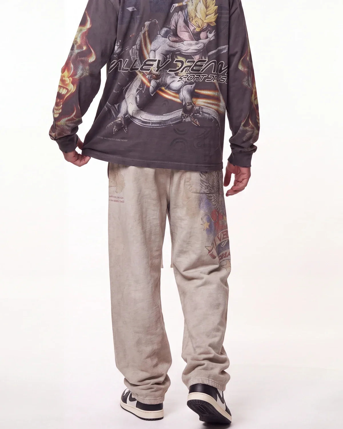Vale Forever Crash Sweatpants — Dirty Grey