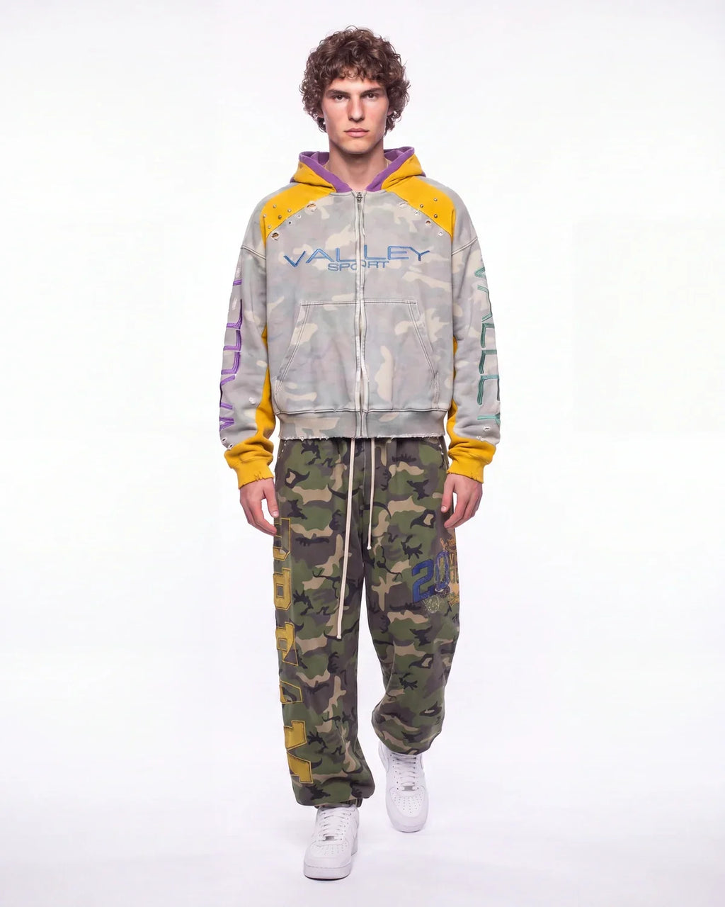 Vale Forever Kamo 2000 Sweatpants — Green Camo