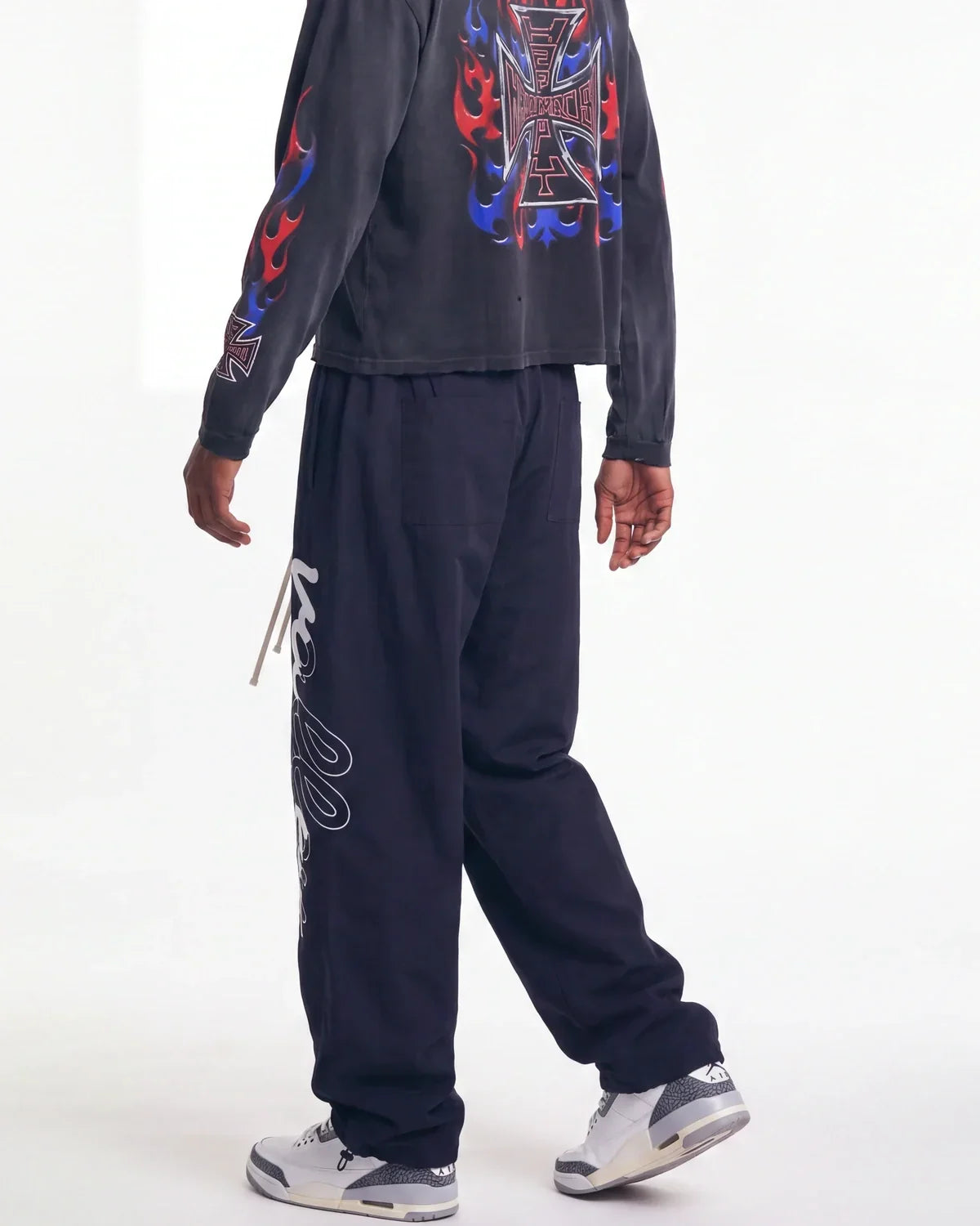 Vale Forever Midnight Swish Track Pants — Black