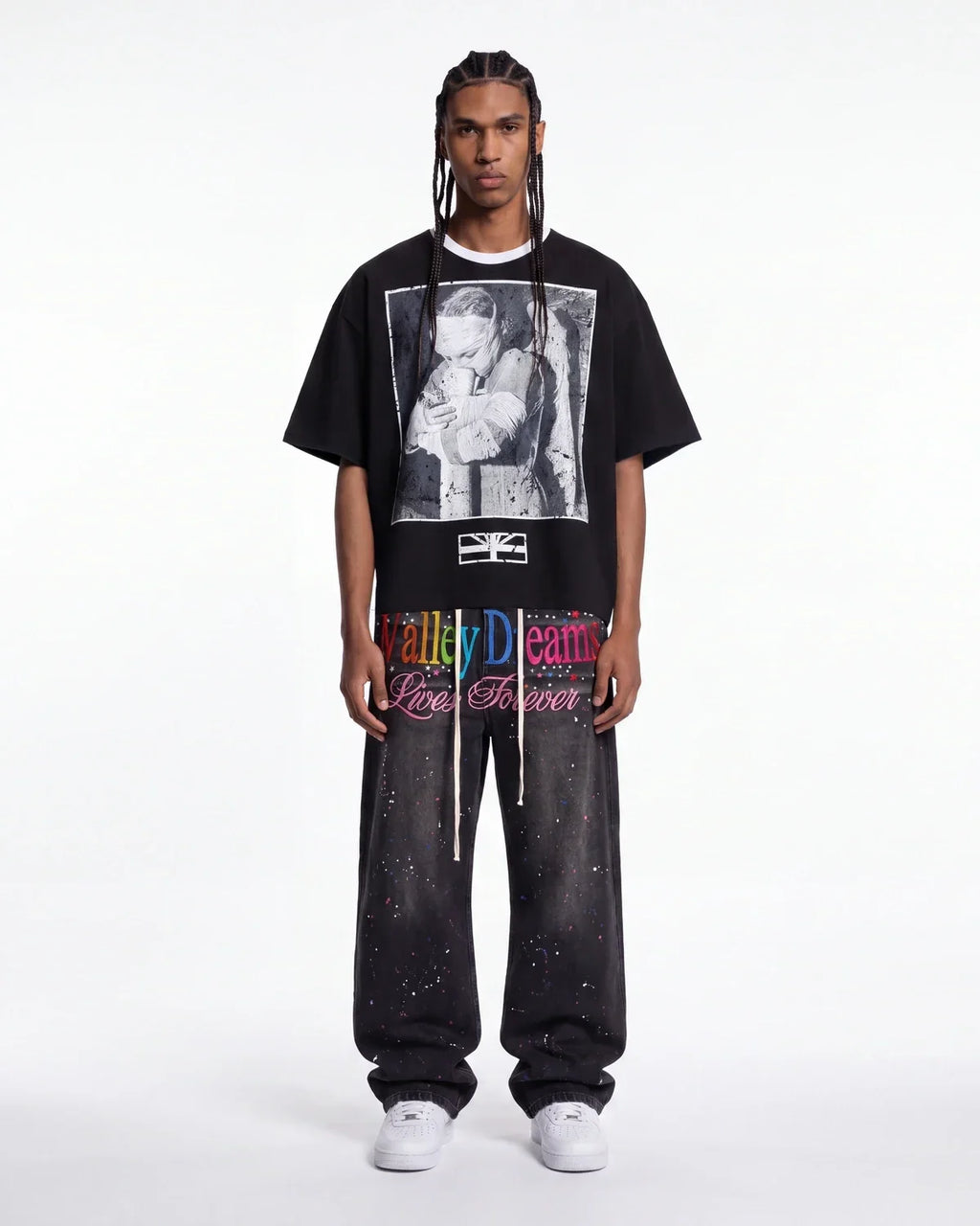 Vale Forever Ice Cream Denim Pants — Black