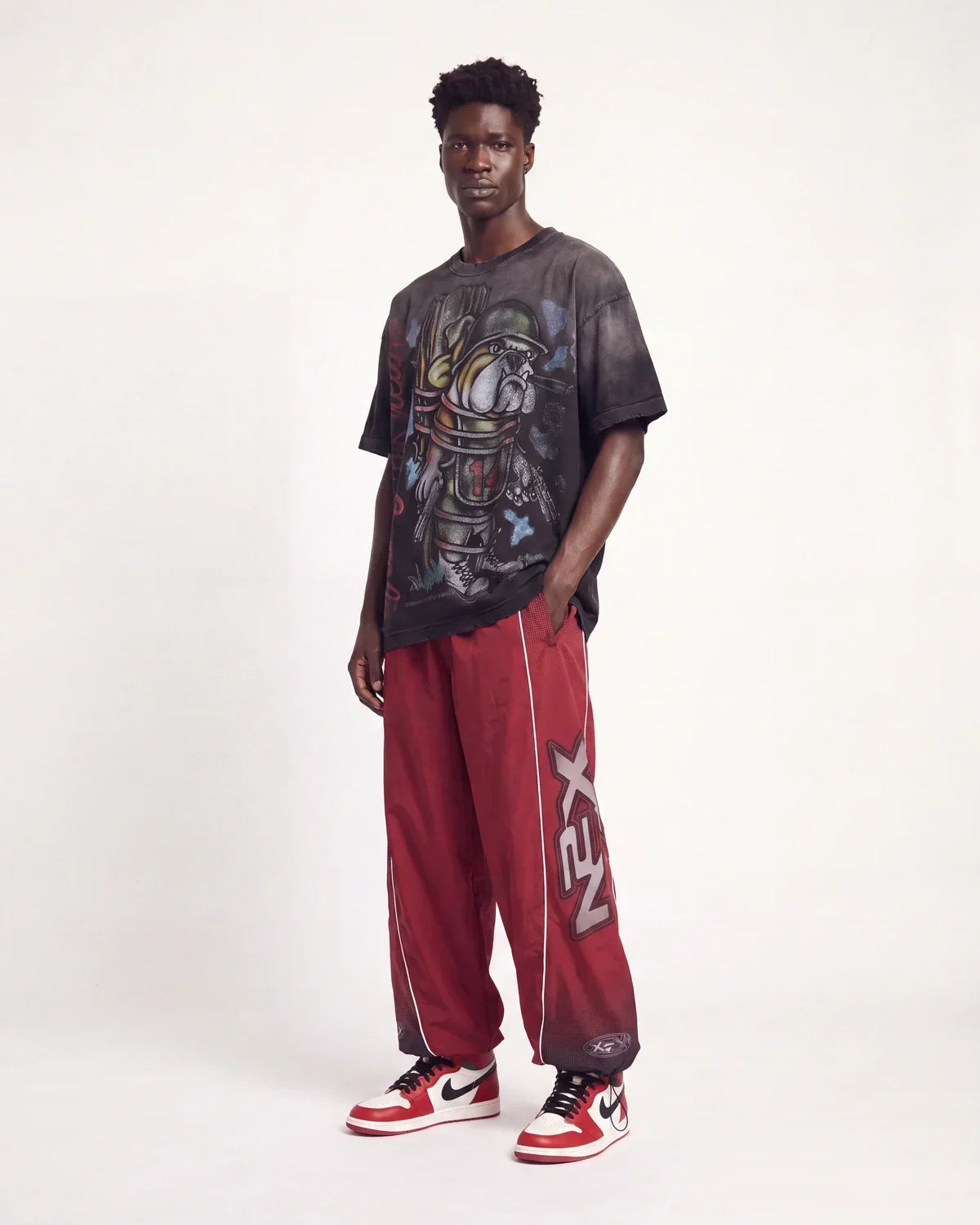 Vale Forever Red Rum Sweats — Red