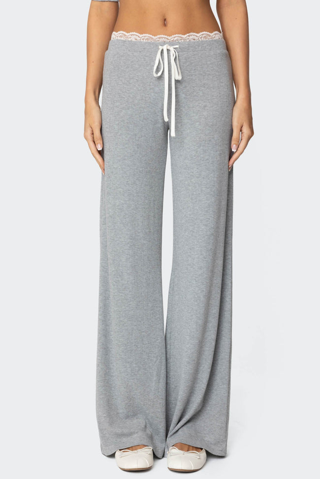 Peekaboo Lace Pants Main Image