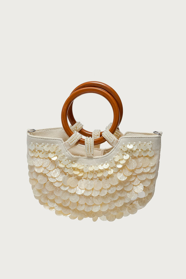 Iridescent Disc Hand Bag Main Image