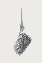 Knotted Rhinestone Stud & Sequin Bag