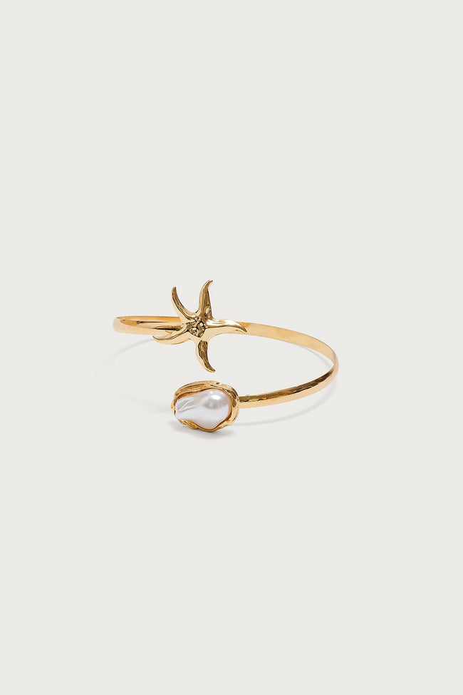 Pearly Sea Star Arm Cuff Main Image