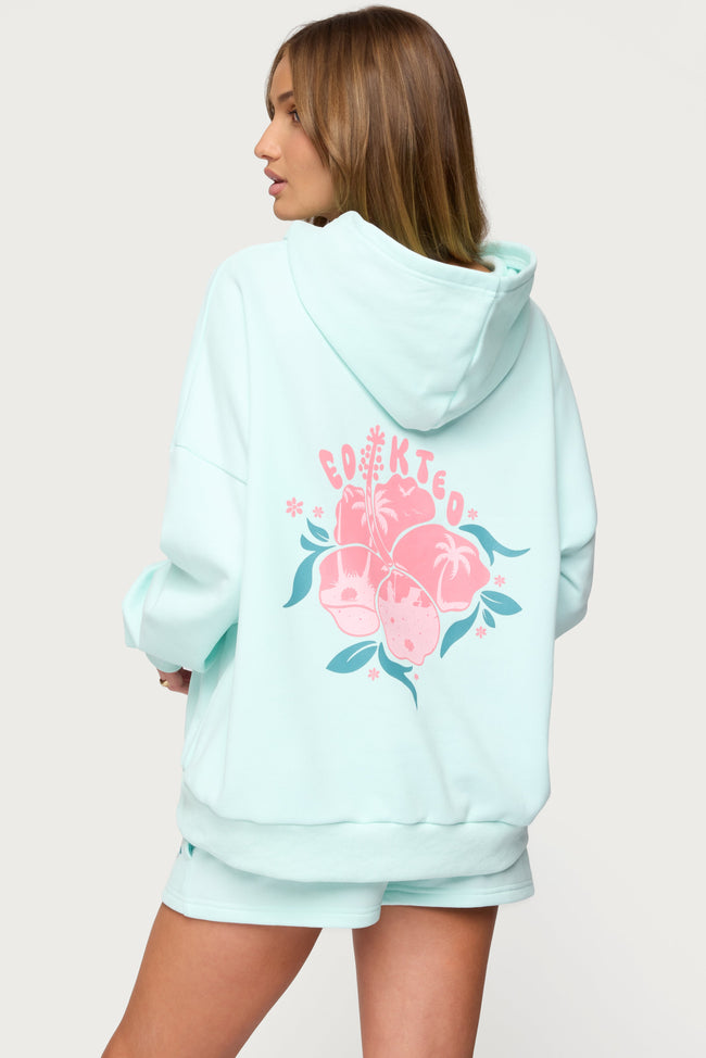 Beach Bloom Hoodie Hover Image
