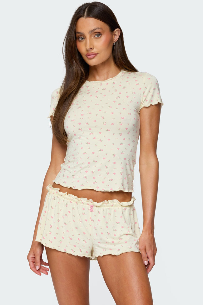 Florence Floral T Shirt Hover Image