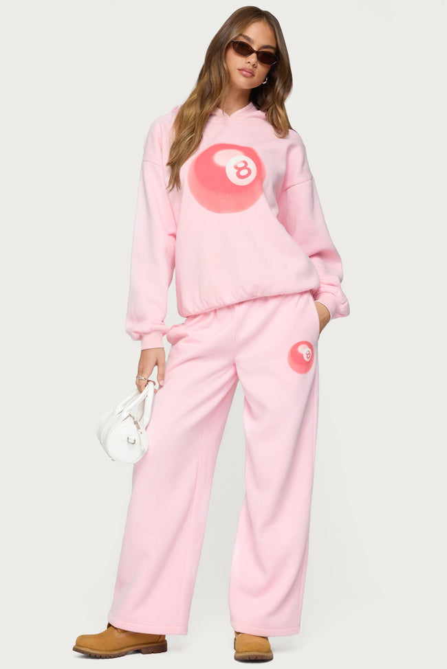 Lucky 8 Oversized Hoodie Main Image