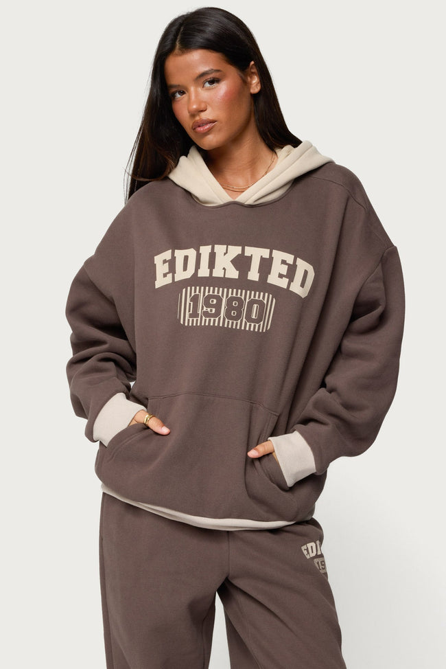Edikted 1980 Oversized Hoodie Hover Image
