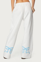 Bonney Bow Detail Sweatpants