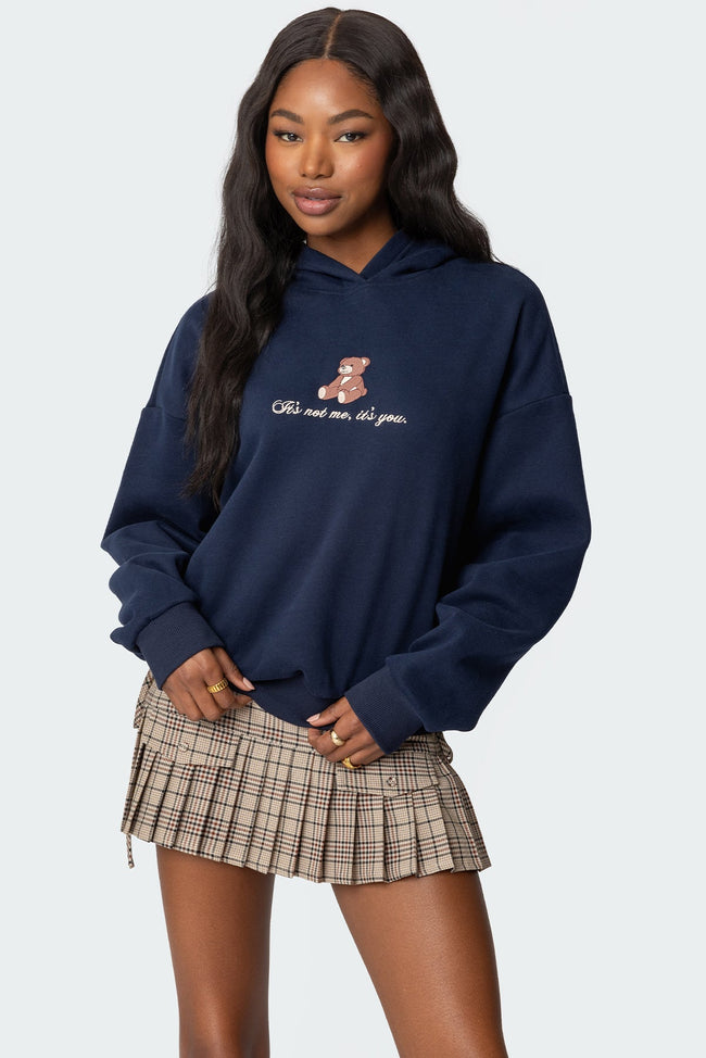 Teddy Bear Hoodie Hover Image