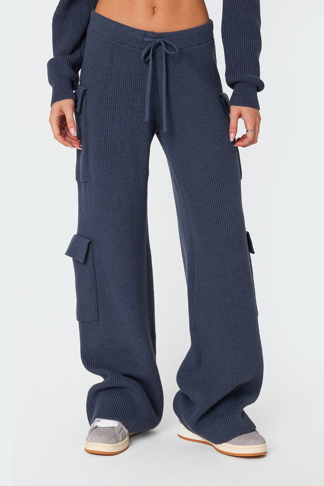 Wynter Knit Cargo Pants Main Image