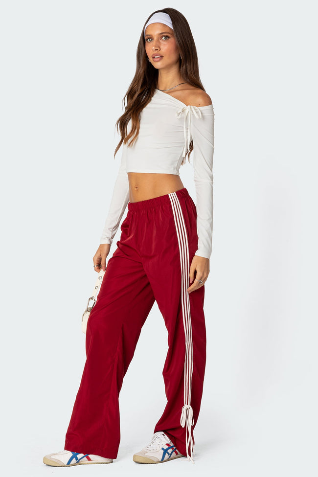 Remy Ribbon Track Pants Hover Image