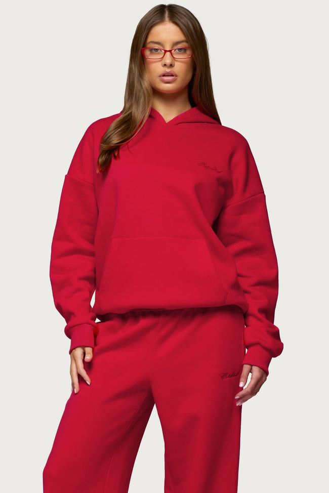 Basic Girl Oversized Edikted Hoodie Hover Image