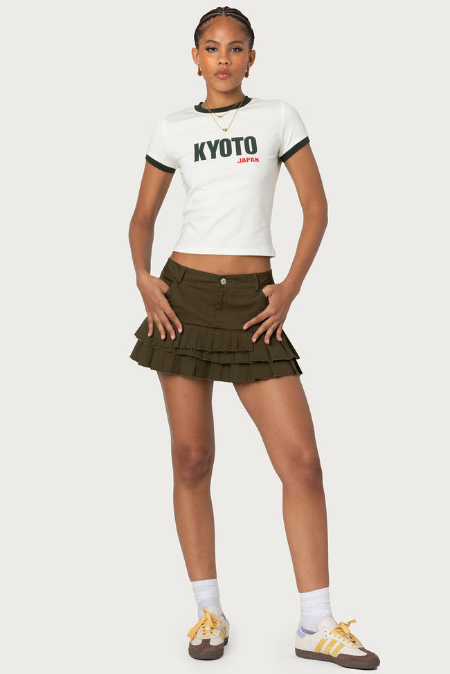 Kyoto Contrast T Shirt Main Image