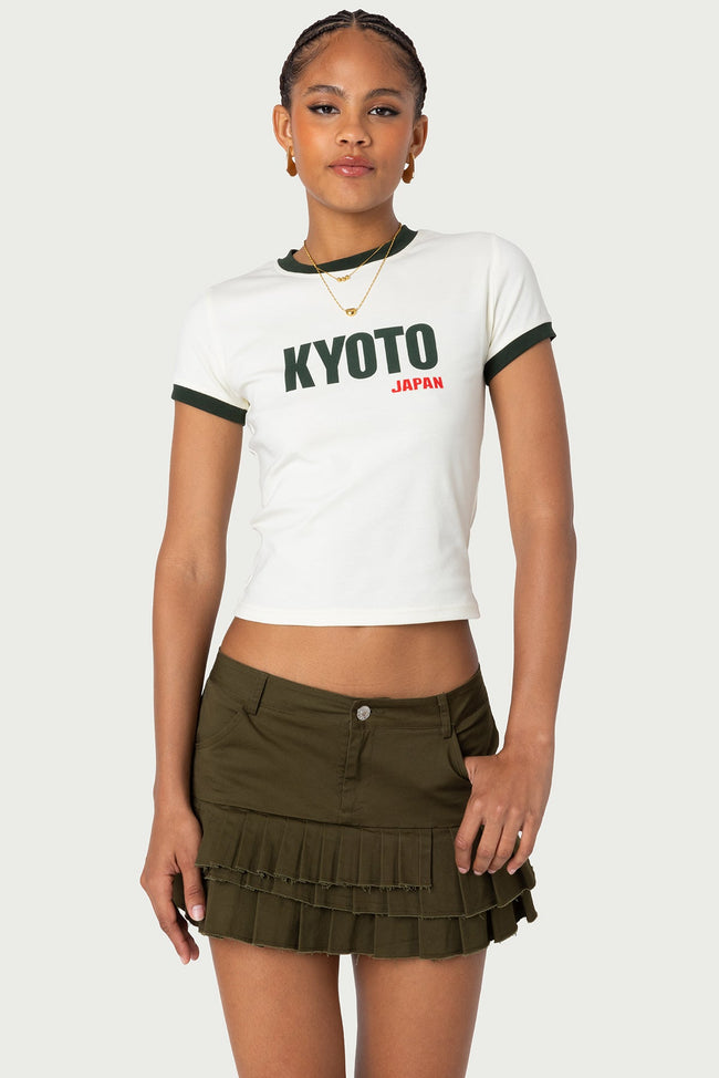 Kyoto Contrast T Shirt Hover Image