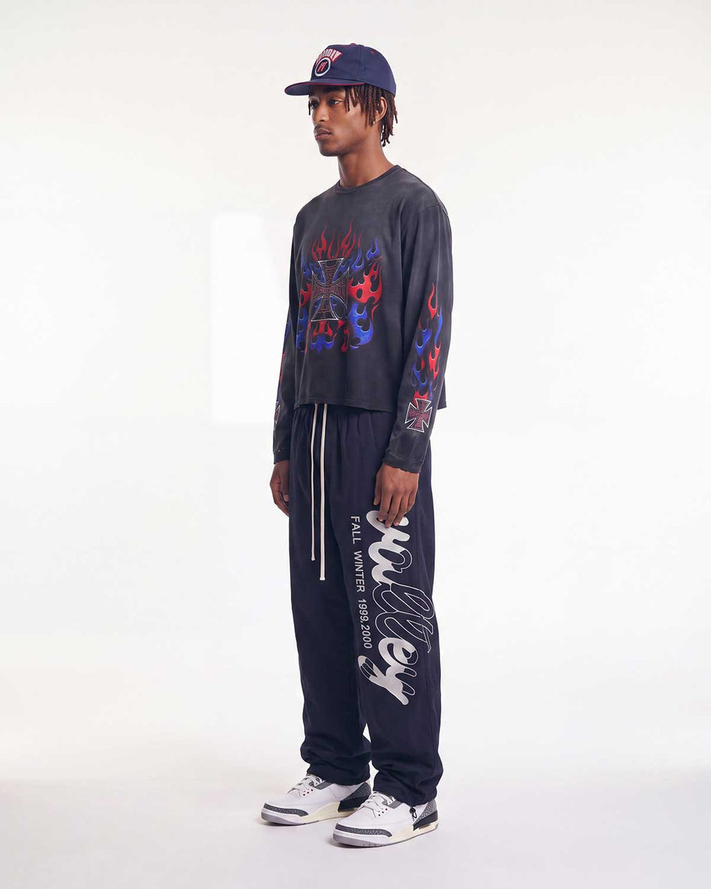 Vale Forever Midnight Swish Track Pants — Black
