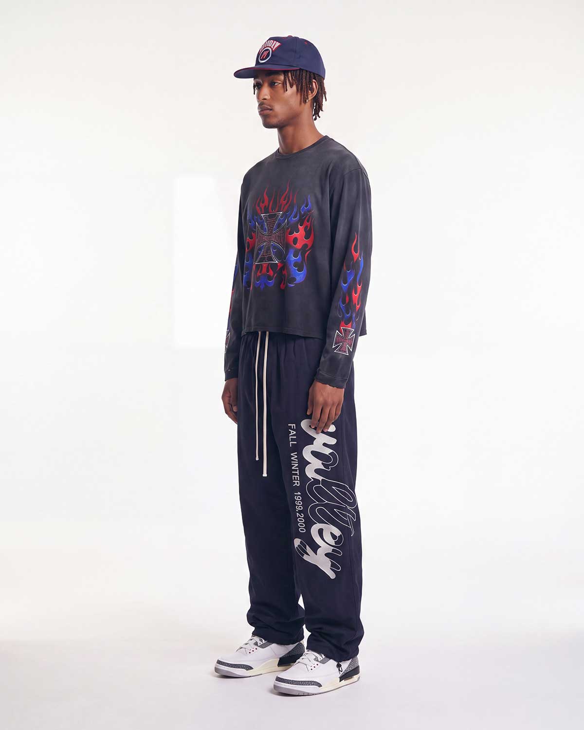 Vale Forever Midnight Swish Track Pants — Black