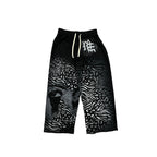 Black ‘Striped’ Sweatpants