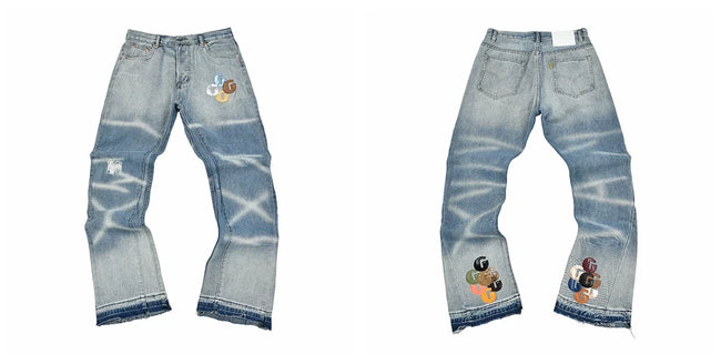 Gallery Dept Multicolor Patch Graphic Jeans Hover Image
