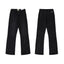 Gallery Dept Black Paint‑Speck Straight Jeans