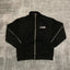 Corteiz Devil's Island letter print stand up collar cardigan sweatshirt, men's and women's casual pants with fleece set ins (1)