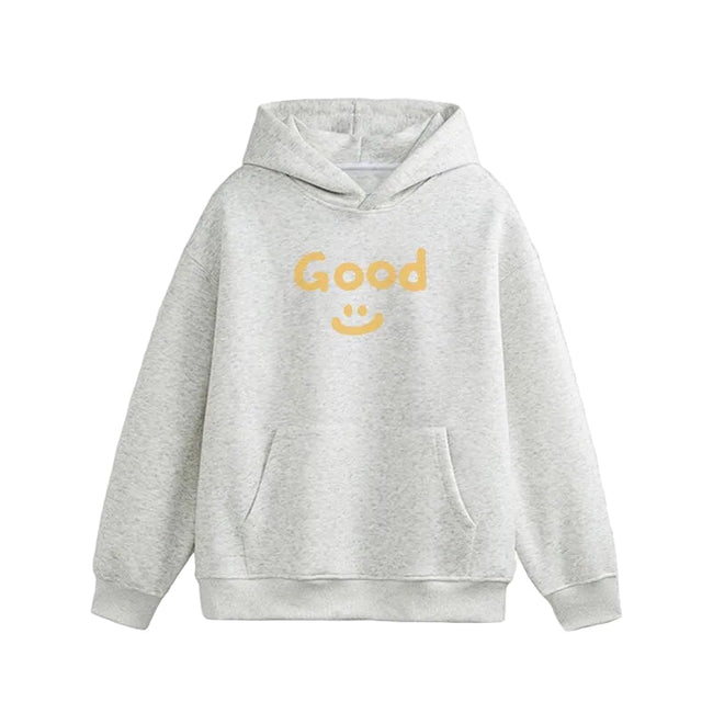 Drew Gray Smiley & GOOD Graphic Fleece Hoodie Hover Image