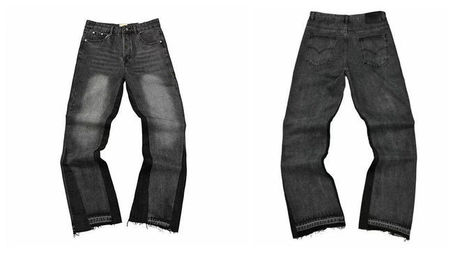 Gallery Dept Faded Black Simple Distressed Jeans Hover Image