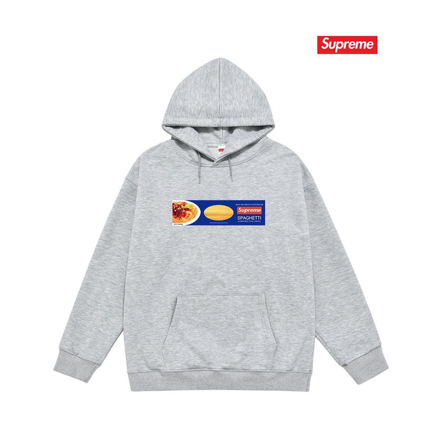 Supreme Spaghetti Hoodie – Grey Hover Image