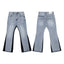 Gallery Dept Light‑Wash Black‑Panel Flare Jeans
